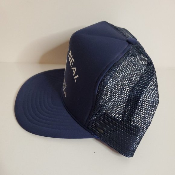 NWOT Larry S. Neal Agency Blue Rope Adjustable Snapback Hat Cap New Without Tags - Picture 7 of 8